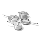 12-Piece Stainless Steel Cookware Set With Complimentary Storaget