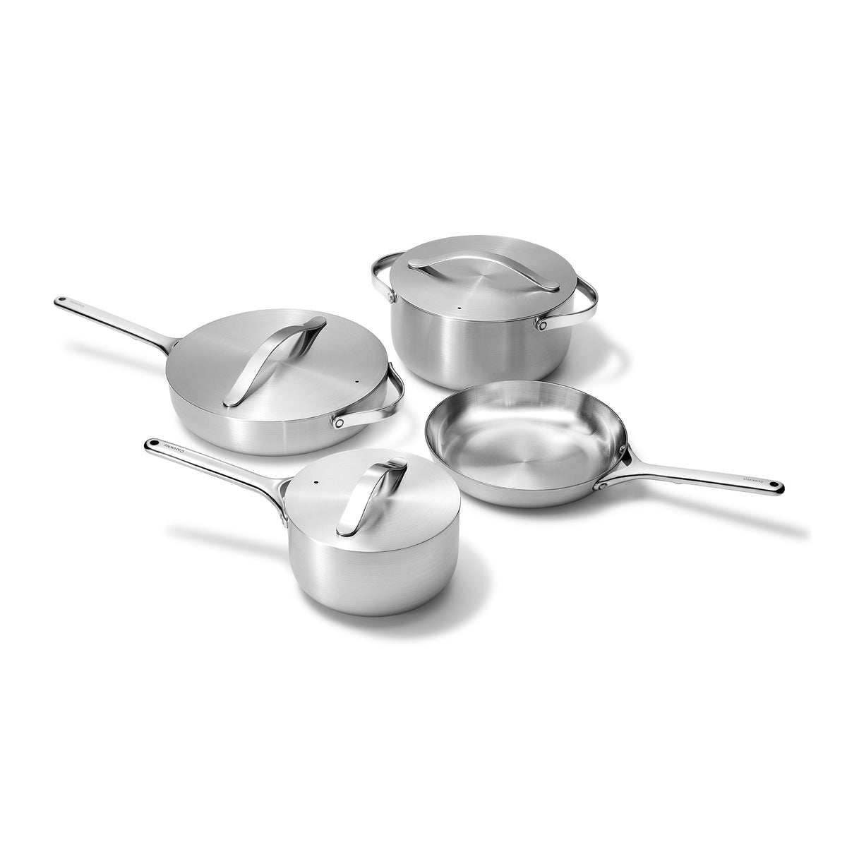 12-Piece Stainless Steel Cookware Set With Complimentary Storaget