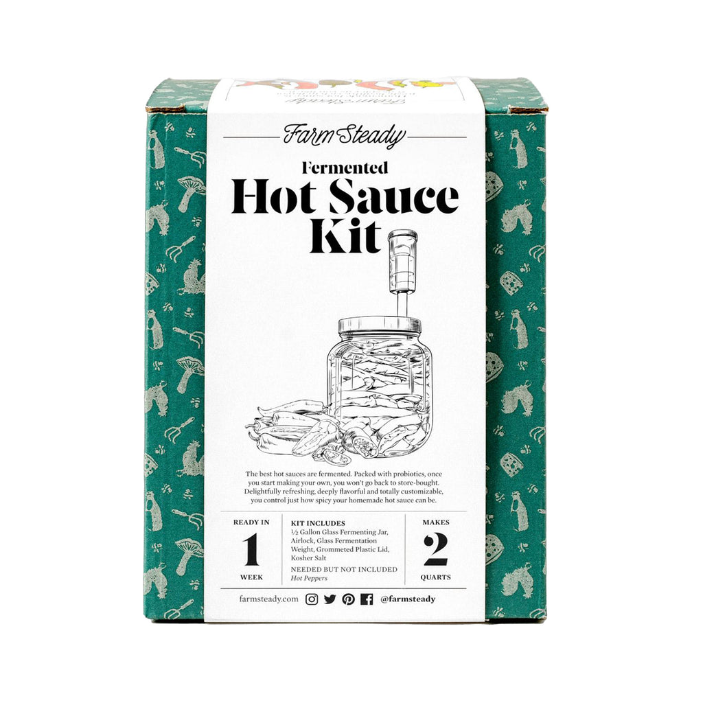 Everyday Home Fermented Hot Sauce Making Kit for daily home and personal routines with pantry foods and beverages