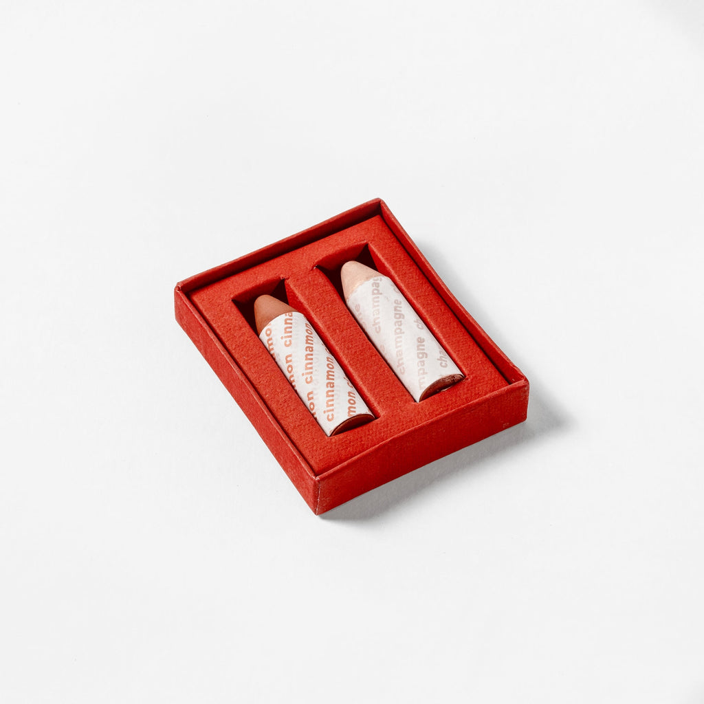 Routine Ready Lip-to-Lid Balmie Duo - Cinnamon + Champagne for daily home and personal routines with general everyday essentials