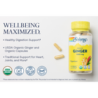Practical Living Ginger Organic, 1080 mg for daily home and personal routines with general everyday essentials