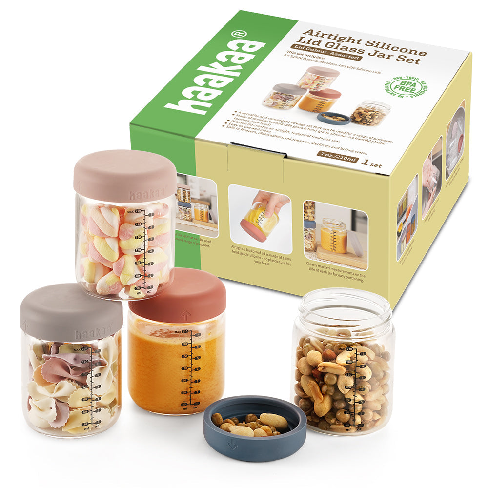 Everyday Home Glass Baby Food Storage Jar Set for daily home and personal routines with baby care and kids products