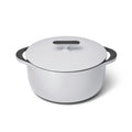 Enameled Cast Iron Dutch Oven with Flat Lid, 6.5 qt