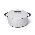 Enameled Cast Iron Dutch Oven with Flat Lid, 6.5 qt