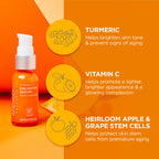 Daily Care Brightening Turmeric + C Enlighten Serum for daily home and personal routines with facial skin and sun care