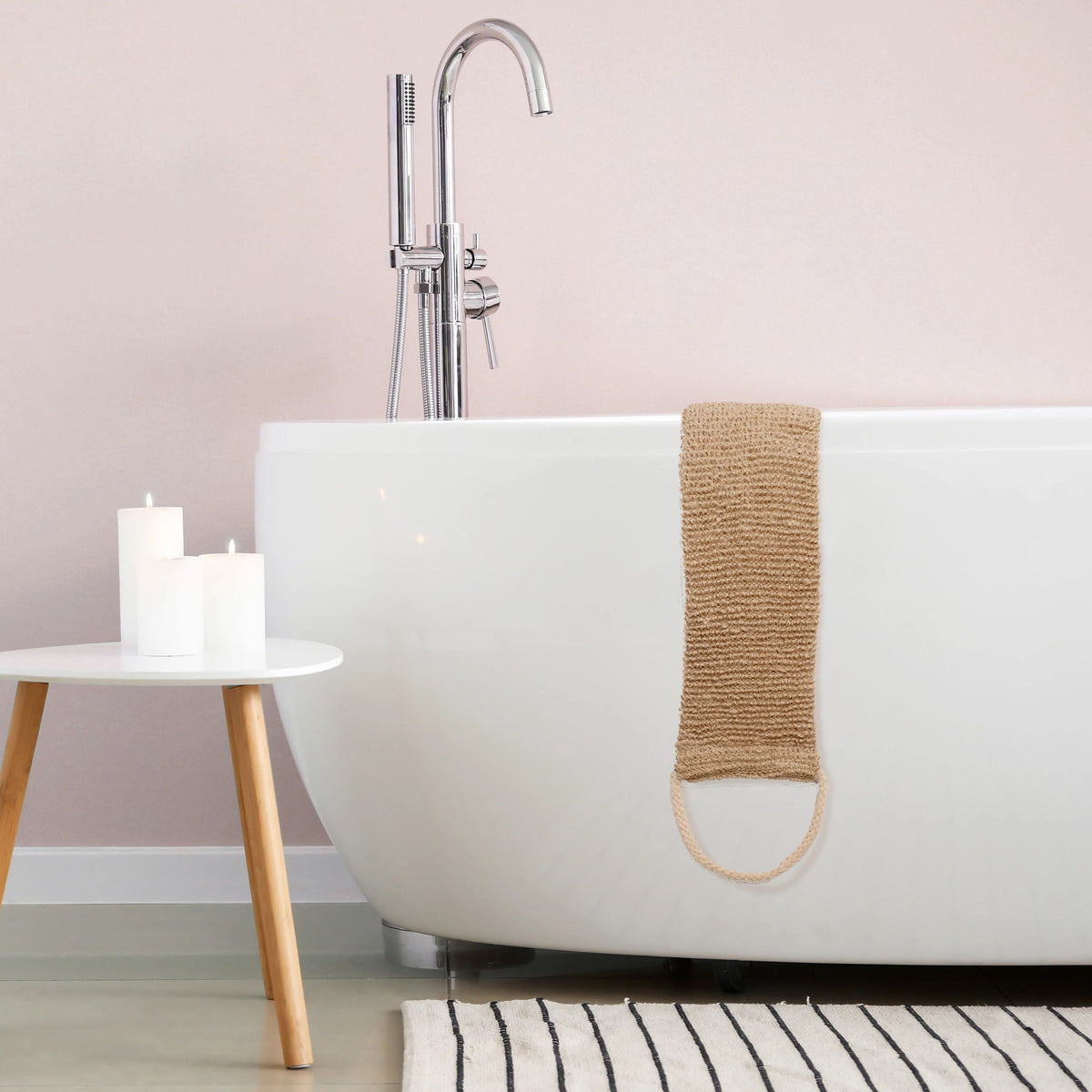 Everyday Home Exfoliating Back Scrubber for daily home and personal routines with cleaning laundry and paper products