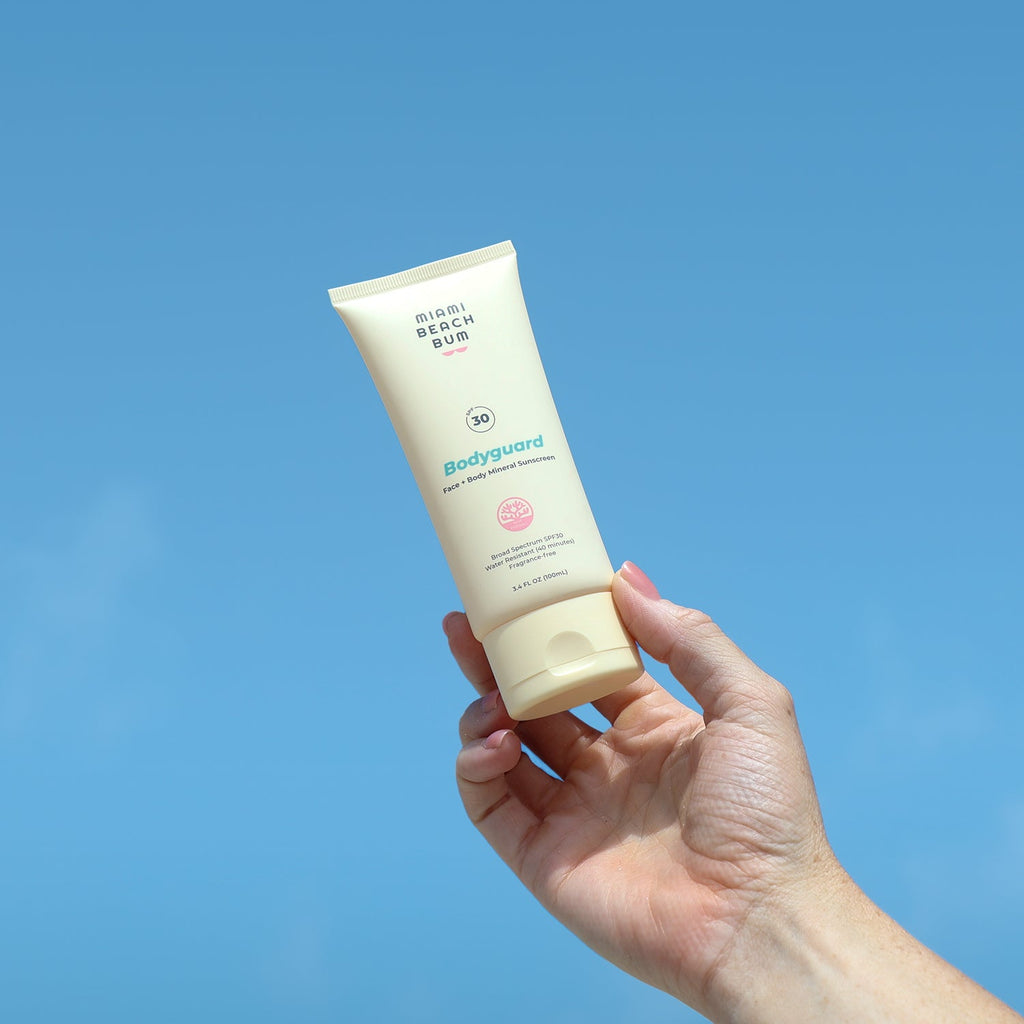 Everyday Home Bodyguard SPF30 Face + Body Mineral Sunscreen for daily home and personal routines with facial skin and sun care
