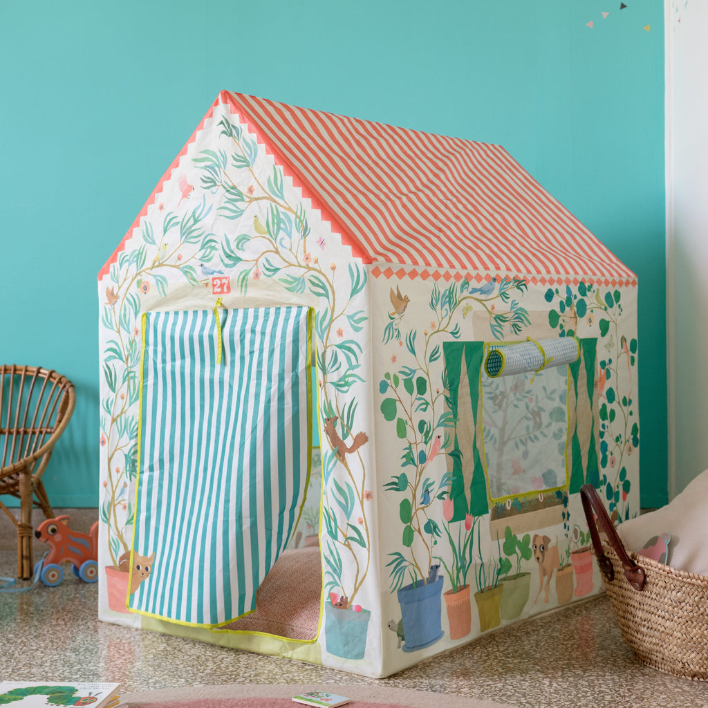 Daily Care Garden Tent Play House for daily home and personal routines with baby care and kids products