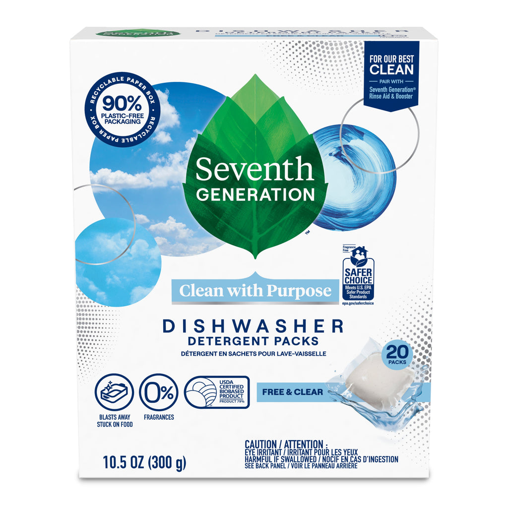 Practical Living Dishwasher Detergent Packs for daily home and personal routines with cleaning laundry and paper products