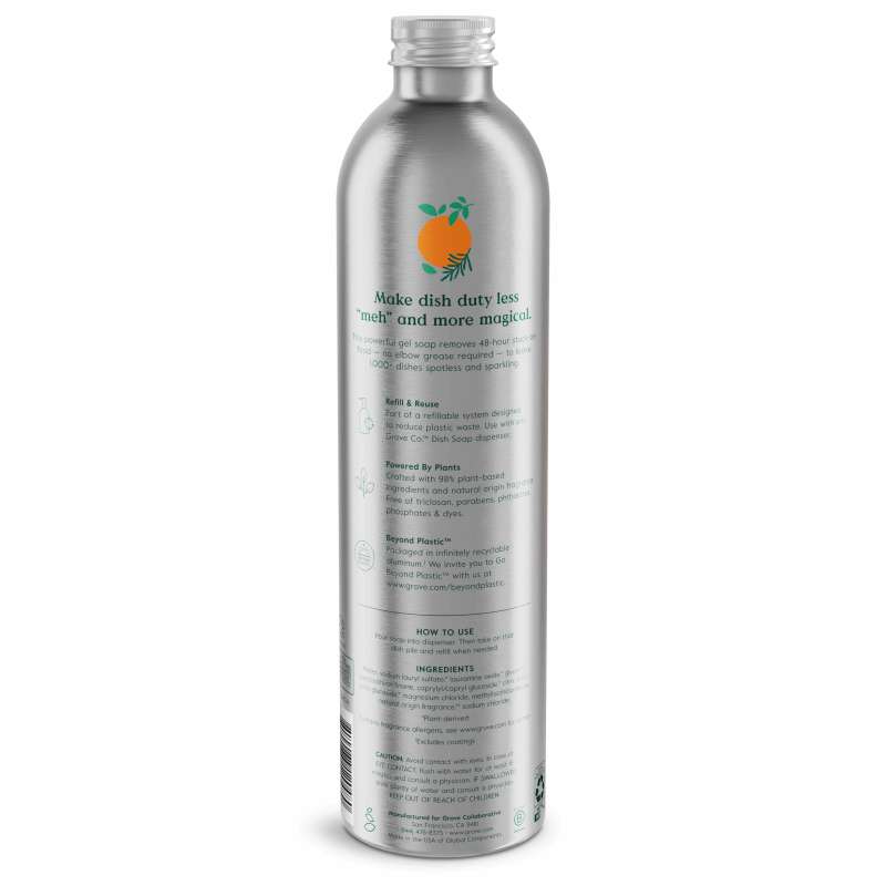Everyday Home Dish Soap Refill, Gel Tough on Grease and Grime for daily home and personal routines with cleaning laundry and paper products