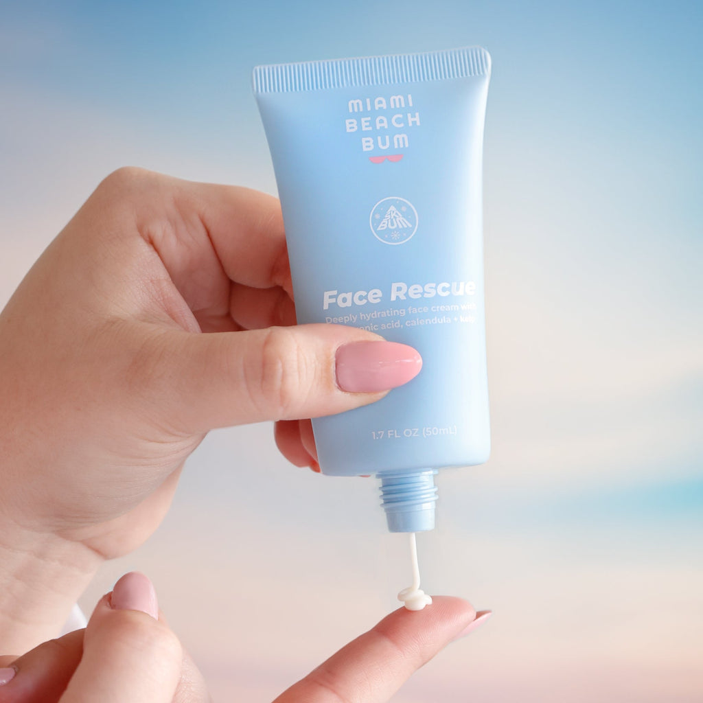 Routine Ready Face Rescue Cream for daily home and personal routines with facial skin and sun care