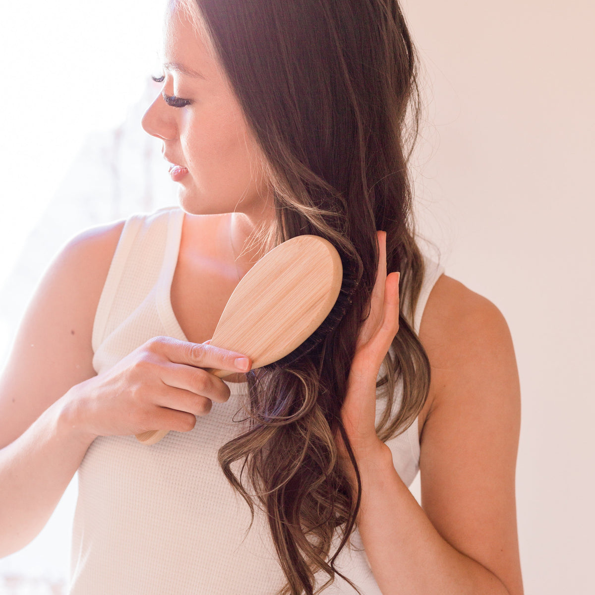 Daily Care Boar Bristle Hair Brush for daily home and personal routines with hair care