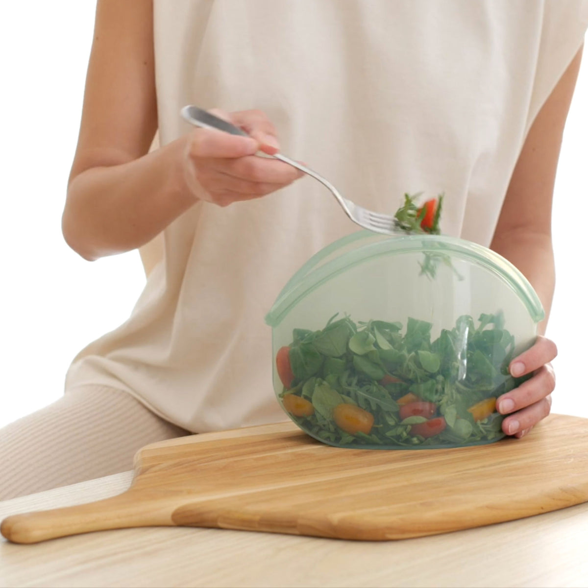 Routine Ready Hugger Bag for daily home and personal routines with cookware food storage and kitchen tools