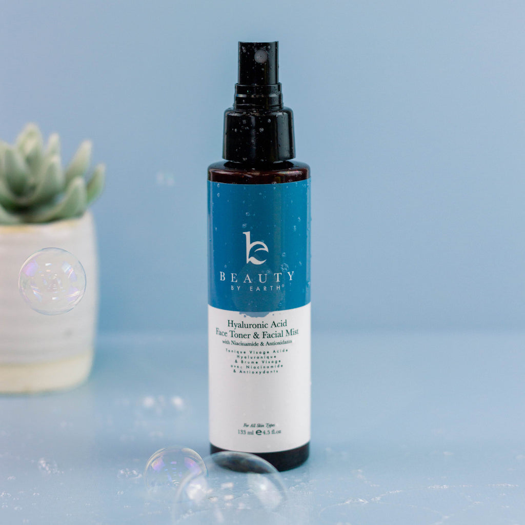 Routine Ready Hyaluronic Acid Toner for daily home and personal routines with facial skin and sun care