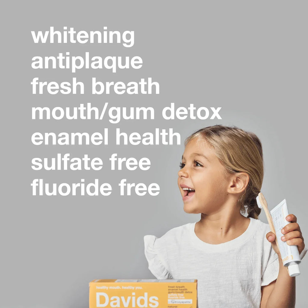 Home Essentials Kids + Adults Toothpaste Hydroxi Whitening + Enamel Health for daily home and personal routines with oral care