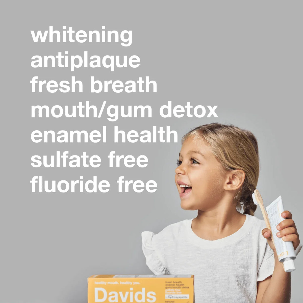 Home Essentials Kids + Adults Toothpaste Hydroxi Whitening + Enamel Health for daily home and personal routines with oral care