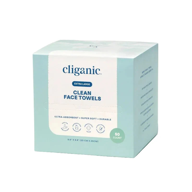 Clean Face Towel XL - Ultra Absorbent & Durable