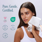 Routine Ready Clean Face Towel XL - Ultra Absorbent and Durable for daily home and personal routines with facial skin and sun care