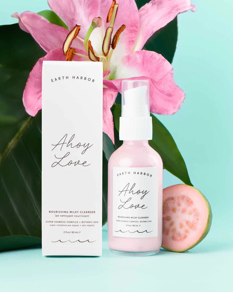 Practical Living AHOY LOVE Nourishing Milky Cleanser for daily home and personal routines with facial skin and sun care
