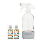 Home Essentials Daily Shower Cleaner Starter Set for daily home and personal routines with cleaning laundry and paper products