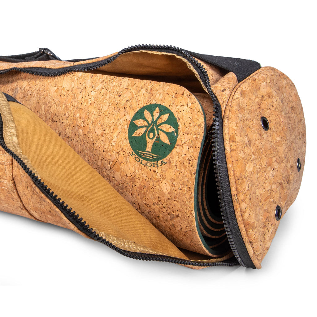 Routine Ready Cork Yoga Mat Carrier for daily home and personal routines with general everyday essentials