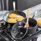 Practical Living Chatham Ceramic, Non-Stick Cookware Set, 10 Piece for daily home and personal routines with cookware food storage and kitchen tools