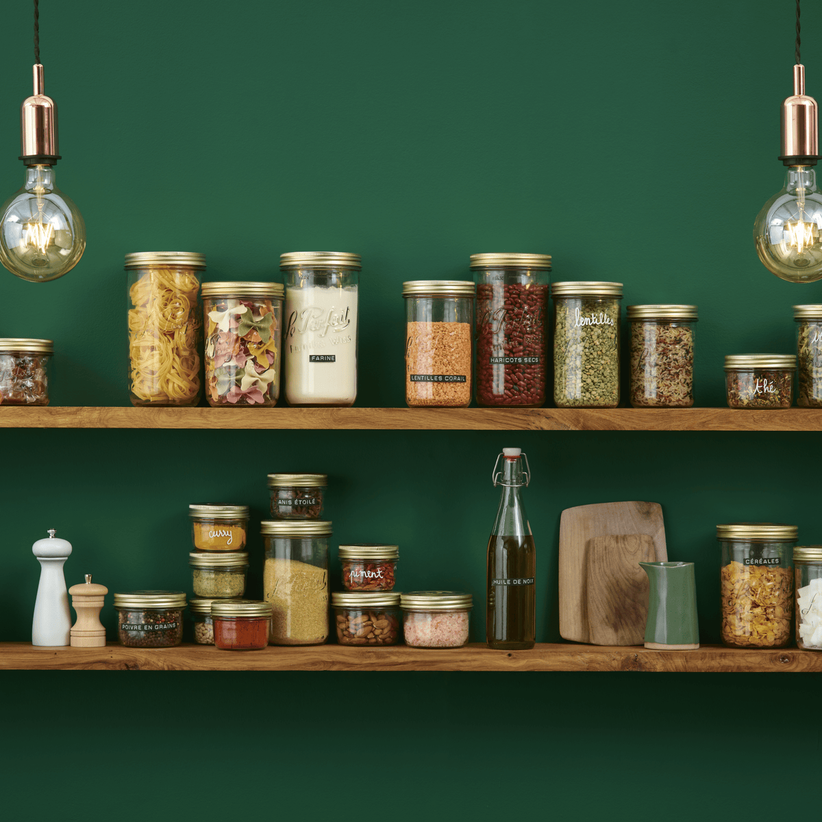 Everyday Home French Mason Canning Glass Jar - 750ml for daily home and personal routines with cookware food storage and kitchen tools