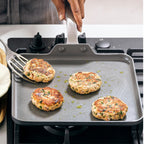 Daily Care Chatham Ceramic Nonstick Griddle Pan, 11 for daily home and personal routines with cookware food storage and kitchen tools