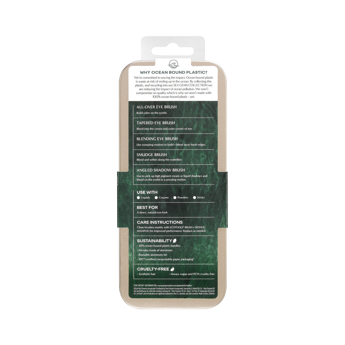 Home Essentials Eco Sea Gems Eye Set for daily home and personal routines with general everyday essentials