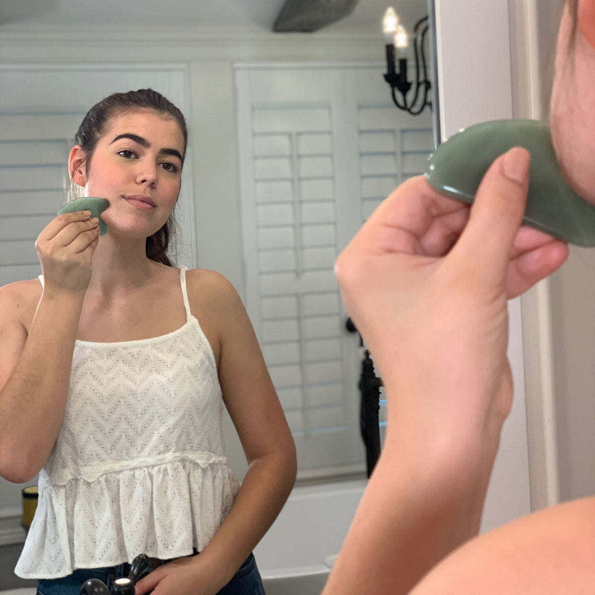 Home Essentials Jade Gua Sha for daily home and personal routines with general everyday essentials