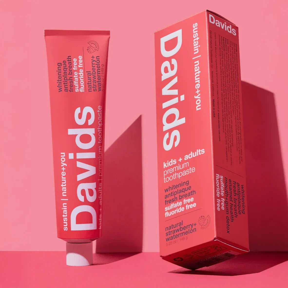 Practical Living Kids + Adults quality Toothpaste - Fluoride included for daily home and personal routines with oral care