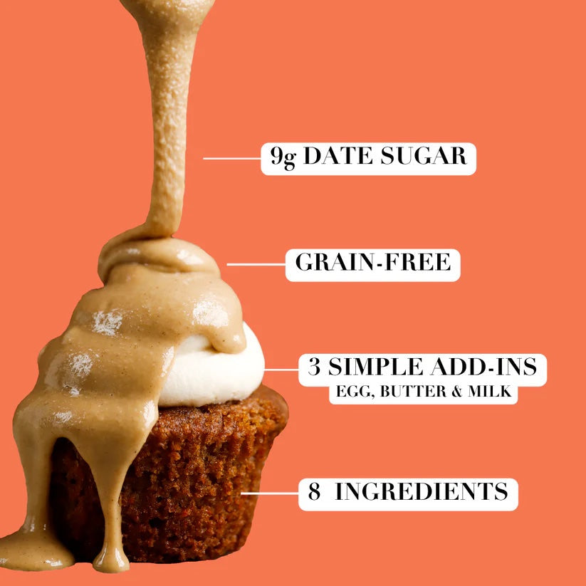 Daily Care Grain-included Carrot Cake + Muffin Mix for daily home and personal routines with general everyday essentials