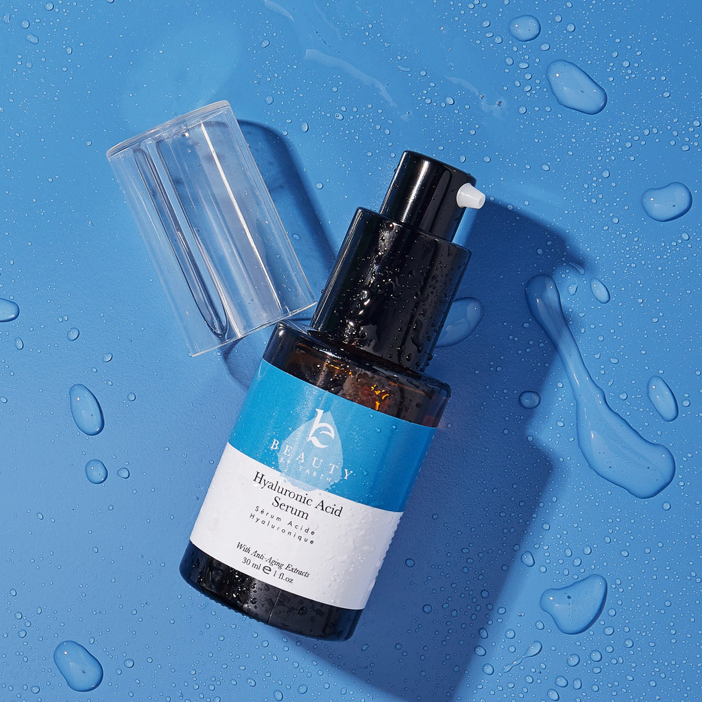 Home Essentials Hyaluronic Acid Serum for daily home and personal routines with facial skin and sun care