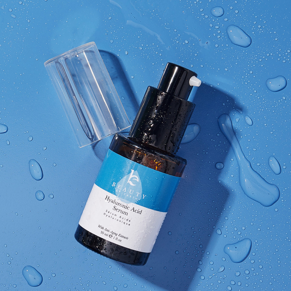 Home Essentials Hyaluronic Acid Serum for daily home and personal routines with facial skin and sun care