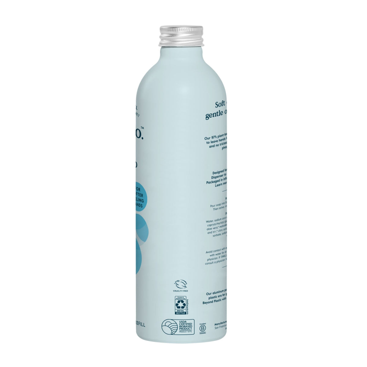 Practical Living Hydrating Hand Soap, Refill - Softens Hands with Every Wash for daily home and personal routines with bath body and hygiene