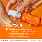 Daily Care Brightening Turmeric + C Enlighten Serum for daily home and personal routines with facial skin and sun care