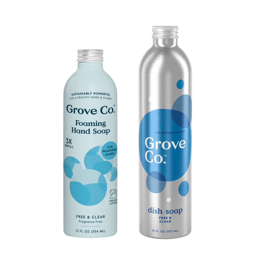 Routine Ready Foaming Hand and Dish Soap Refills for daily home and personal routines with cleaning laundry and paper products