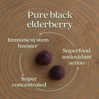 Daily Care Elderberry Gummies, Organic Whole-Food Gummies for Immune Support for daily home and personal routines with pantry foods and beverages