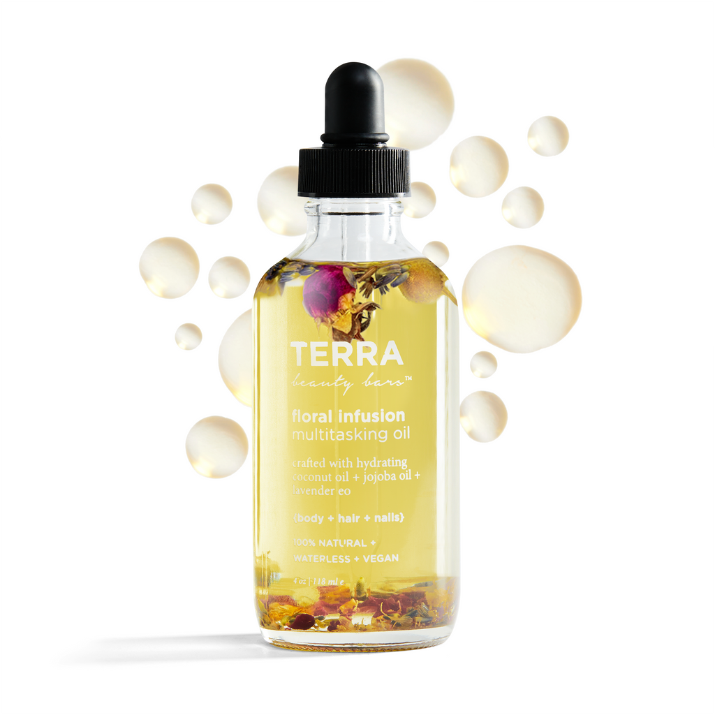 Everyday Home Floral Infusion Multitasking Oil for Body + Hair for daily home and personal routines with hair care