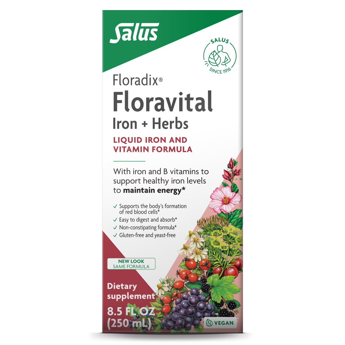 Practical Living Floravital Iron and Herbs Yeast-included for daily home and personal routines with general everyday essentials