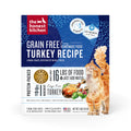 Human-Grade, Grain Free Turkey Dehydrated Wet Cat Food, 4 lbs box -makes 16 lbs of food