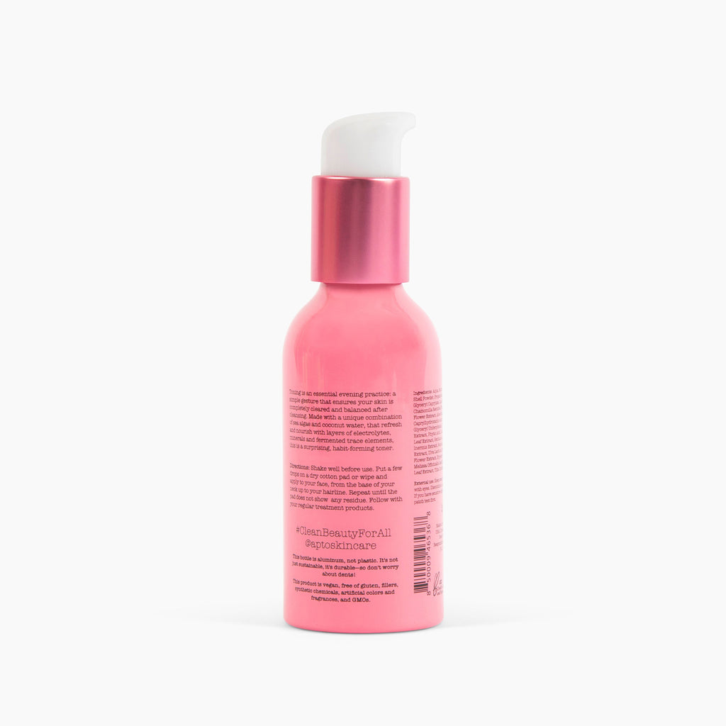 Everyday Home Coconut Water Toner with Lactic Acid, Balancing and Hydrating Toner for daily home and personal routines with facial skin and sun care