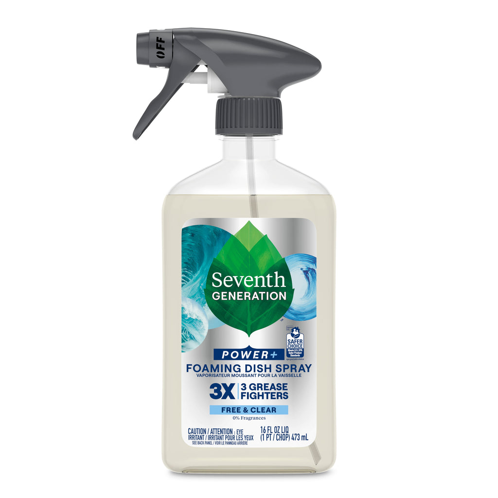 Practical Living Foaming Dish Spray for daily home and personal routines with cleaning laundry and paper products