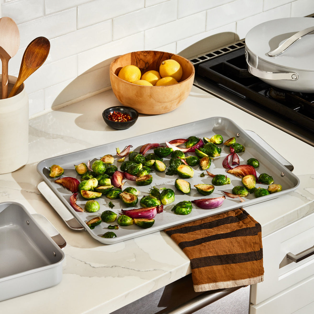 Daily Care Large Ceramic Baking Sheet for daily home and personal routines with general everyday essentials