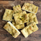 Practical Living Garlic Herb Focaccia Baking Mix for daily home and personal routines with pantry foods and beverages