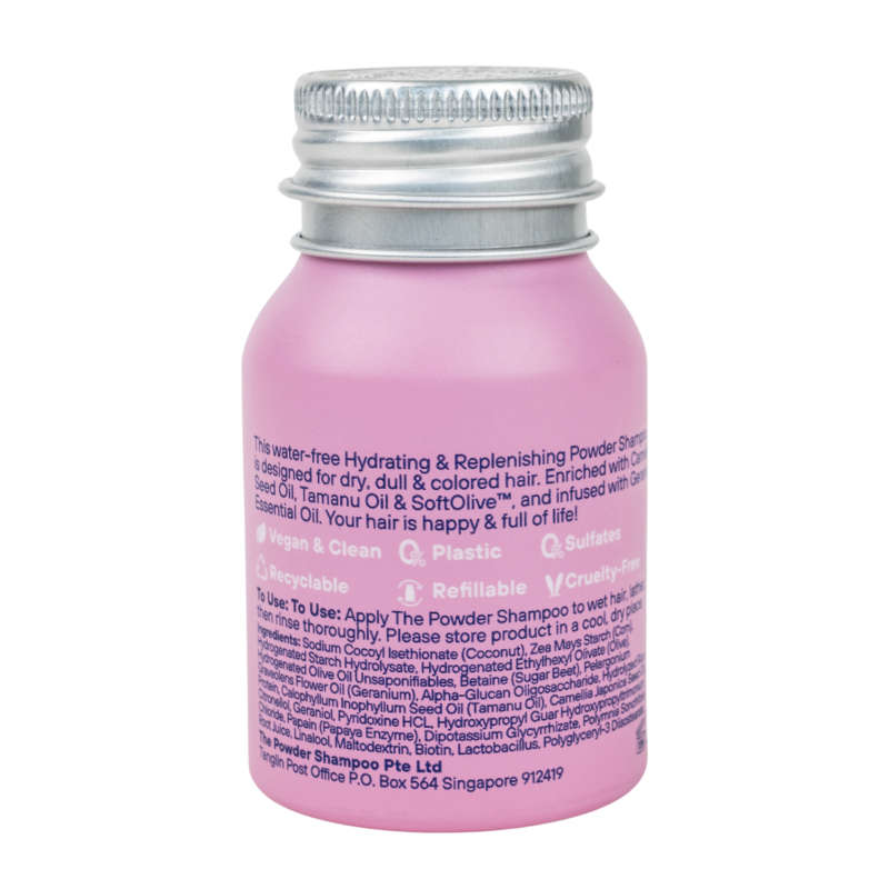 Daily Care Hydrating and Replenishing Powder Shampoo for daily home and personal routines with hair care