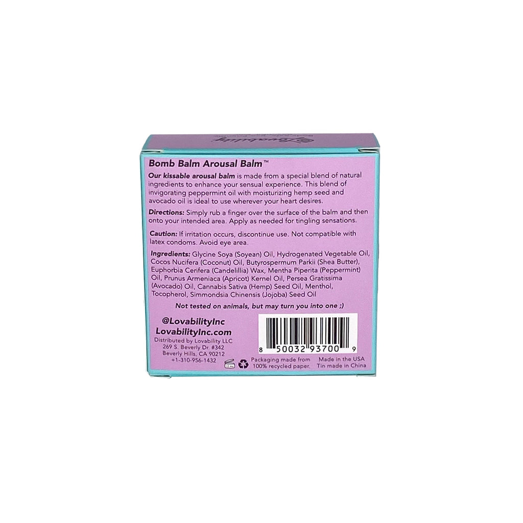 Routine Ready Bomb Balm Arousal Balm for daily home and personal routines with general everyday essentials