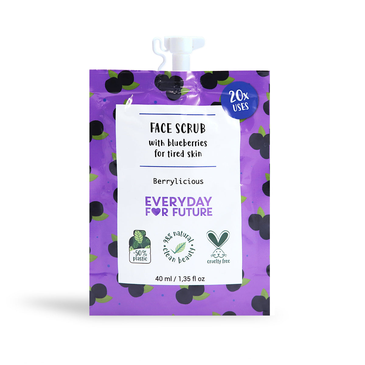 Firming Blueberry Face Scrub