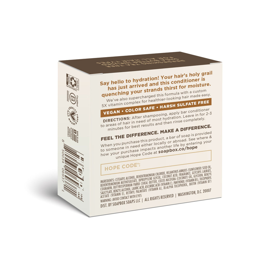 Home Essentials Coconut Oil Moisturizing Conditioner Bar for daily home and personal routines with hair care