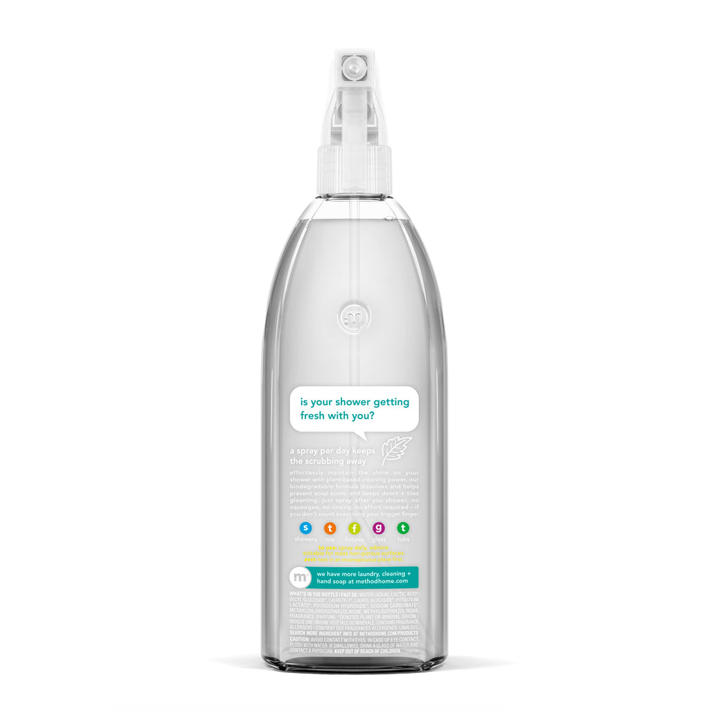 Routine Ready Daily Shower Spray for daily home and personal routines with cleaning laundry and paper products